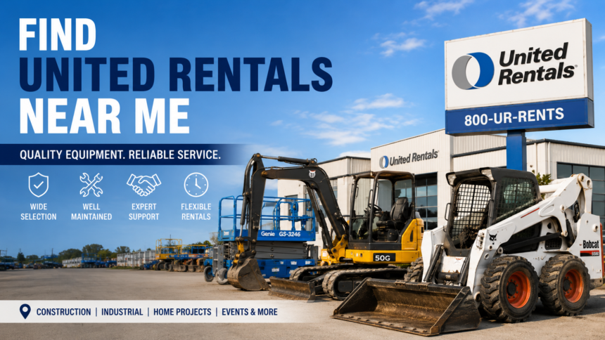 united rentals near me