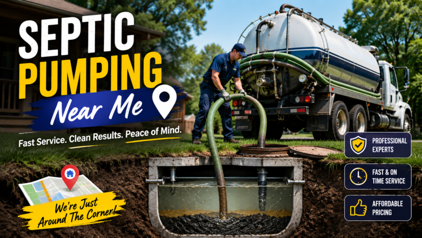 septic pumping near me
