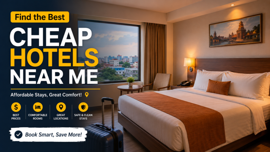 cheap hotels near me​