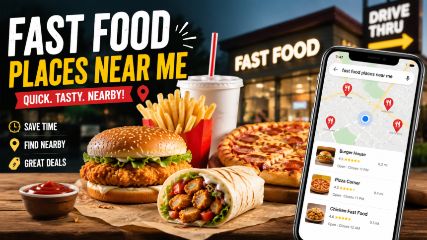 fast food places near me