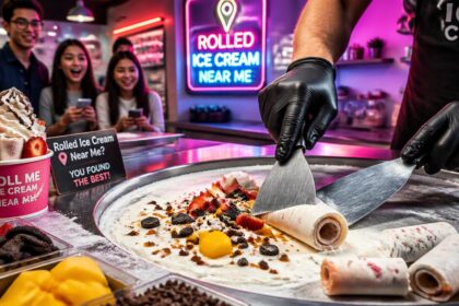 rolled ice cream near me