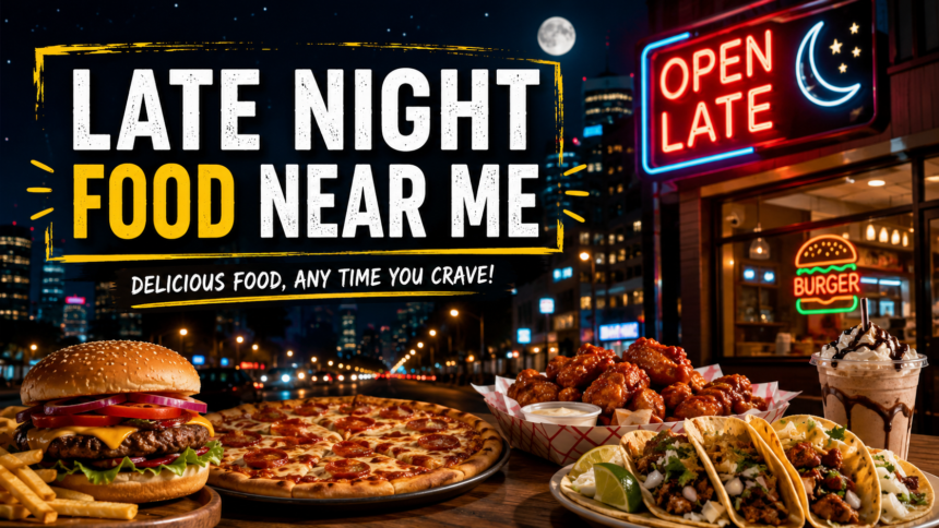 late night food near me​