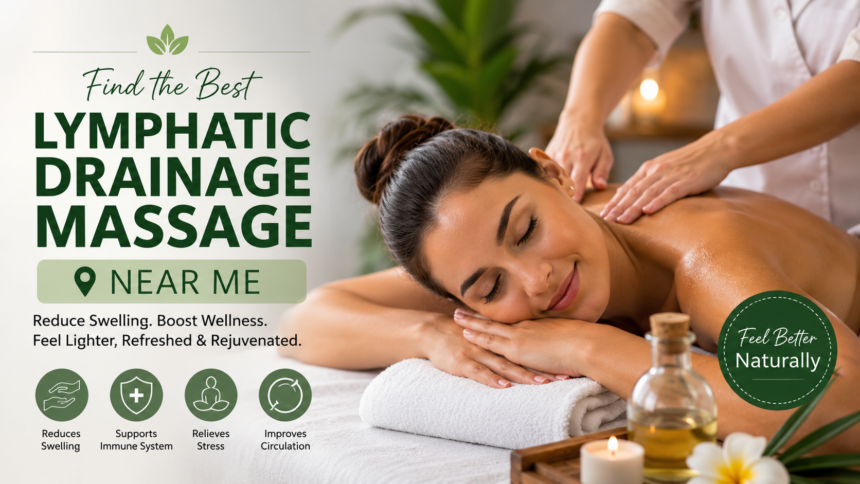 lymphatic drainage massage near me​