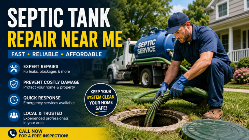 septic tank repair near me