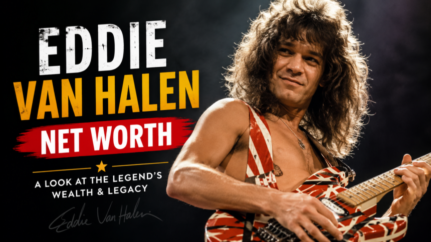 eddie van halen net worth