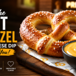 best pretzel with cheese dip near me
