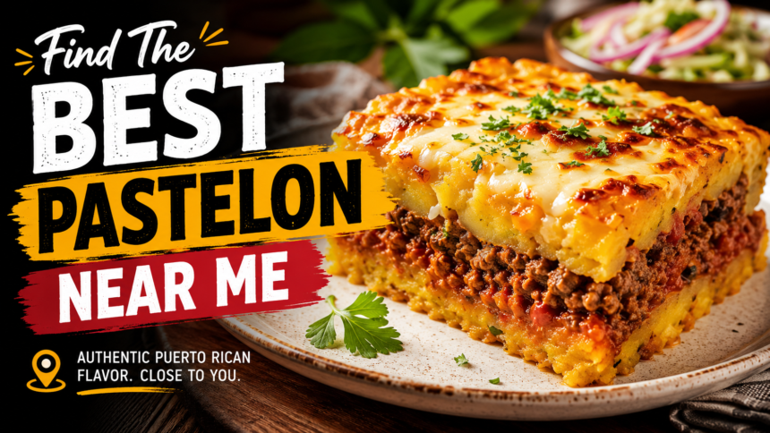 best pastelon near me