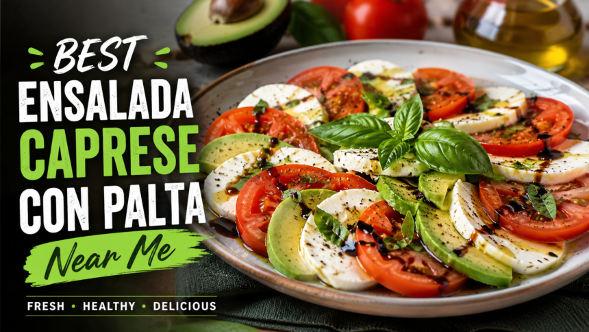 best ensalada caprese con palta near me