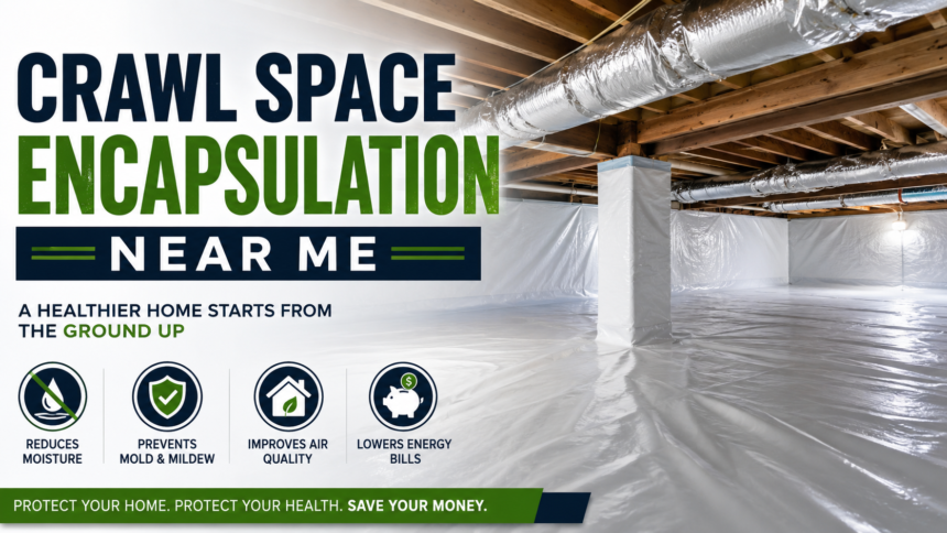 crawl space encapsulation near me