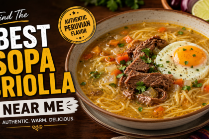 best sopa criolla near me