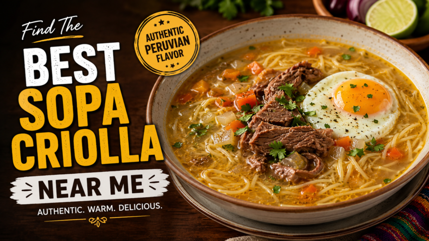 best sopa criolla near me