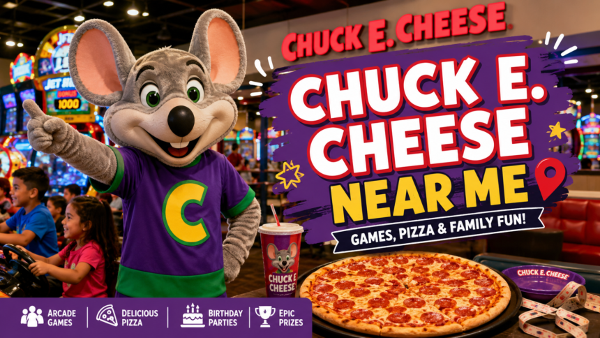 chuck e cheese near me