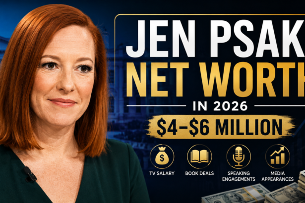 jen psaki net worth