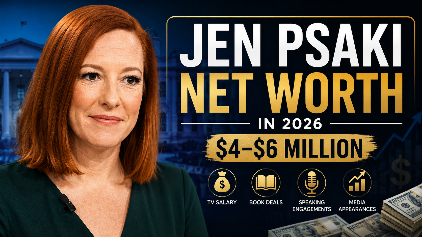 jen psaki net worth