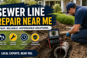 sewer line repair near me
