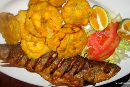 best pescado frito con patacones near me