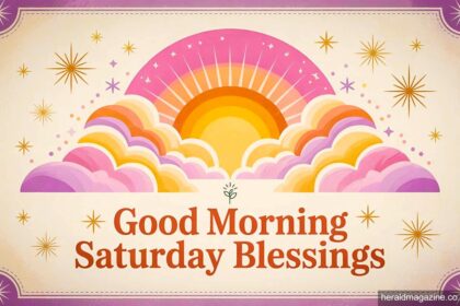 good morning saturday blessings