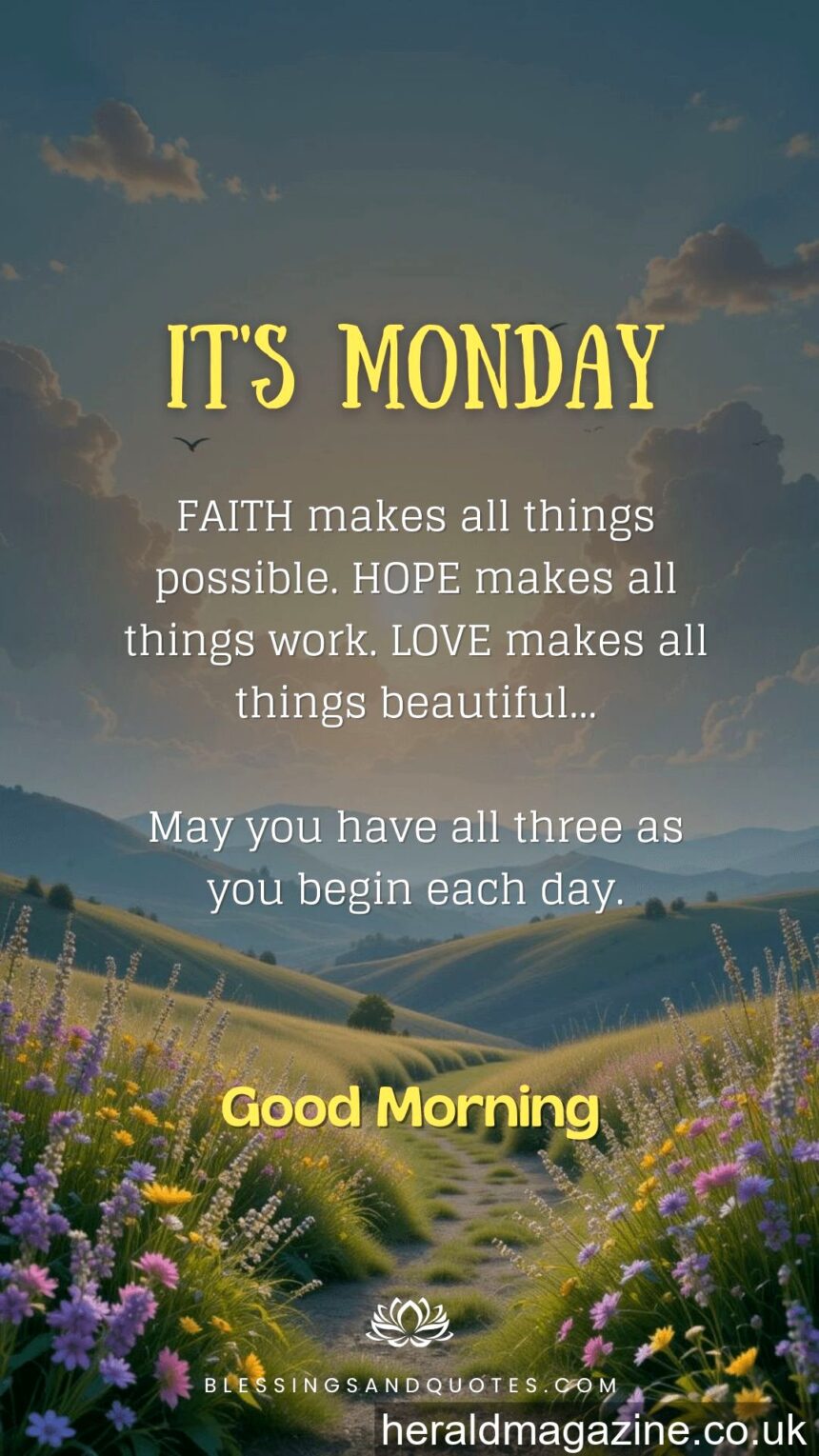monday blessings