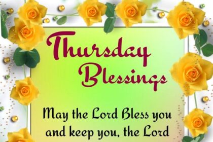 thursday blessings
