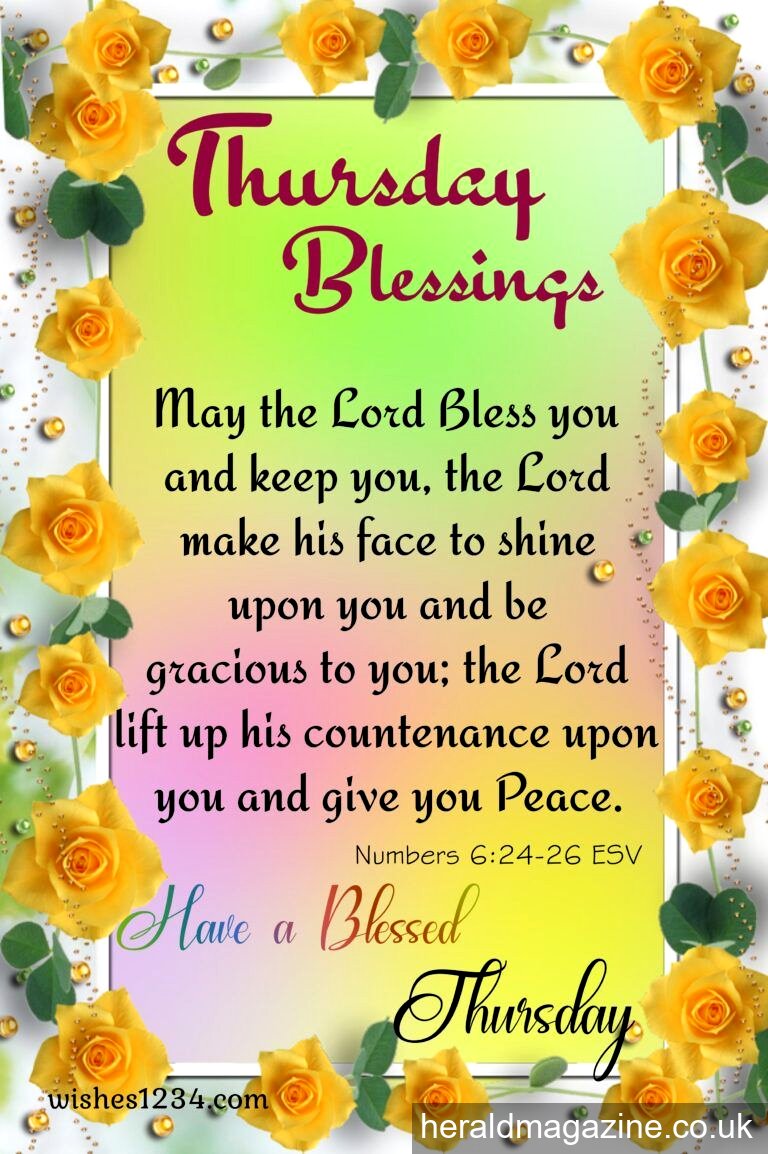 thursday blessings