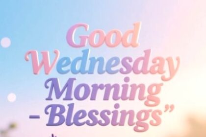 wednesday morning blessings